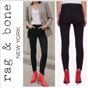 rag & bone Black High Rise Skinny Ankle Jeans (NWT) new